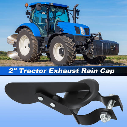 2" Exhaust Rain Cap for Ford, New Holland, John Deere Tractor