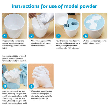 3D Clone Powder Stirring Set for Kids DIY Casting Kits (2023)