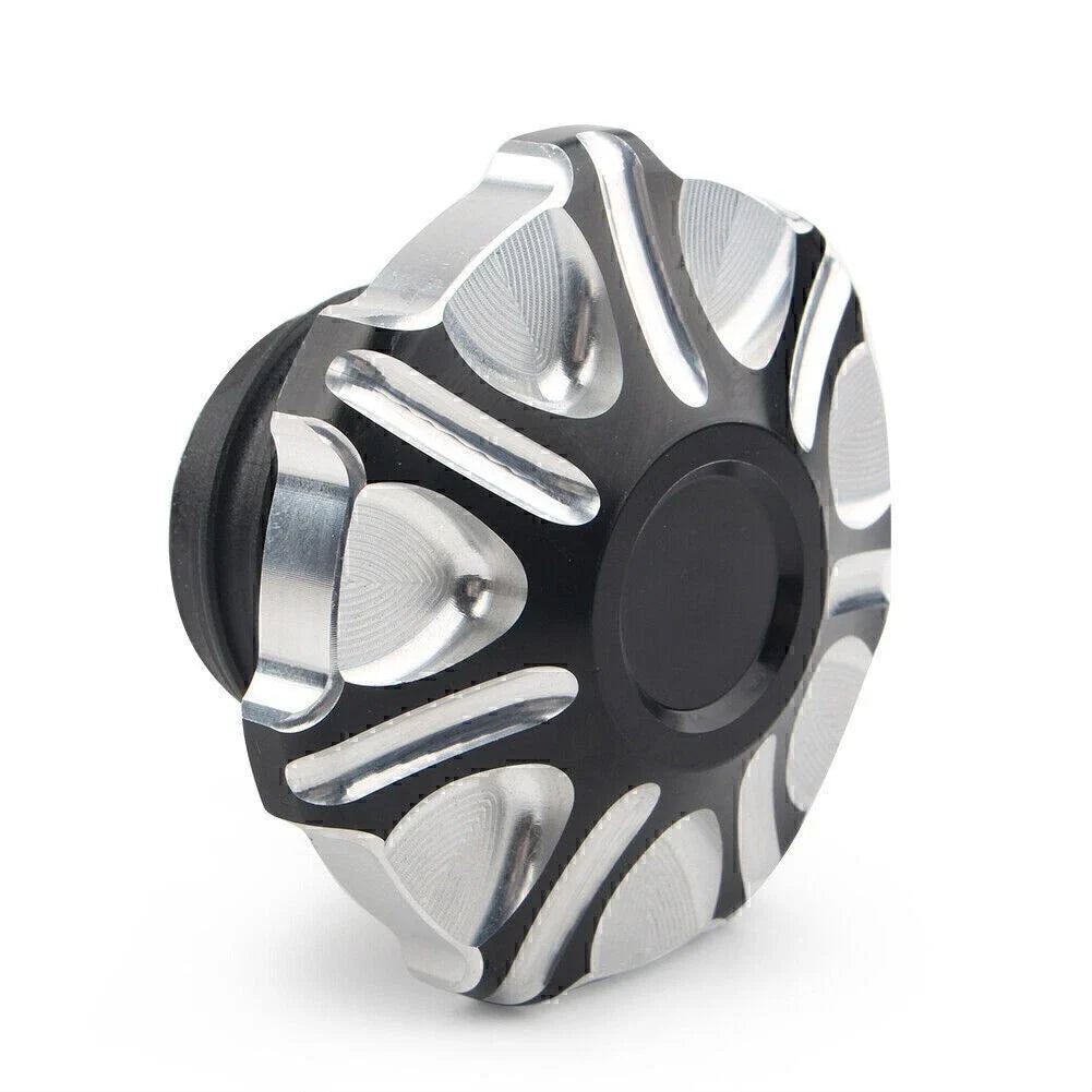 CNC Cut Vented Gas Cap for Harley Sportster Softail