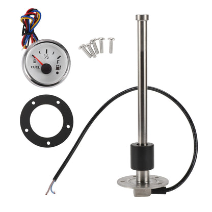 Fuel Sending Unit and Gauge Kit 240-33 Ohm for Boat Car Vehicle