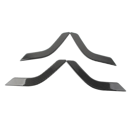 4 x Black Door Handle Cover Trim for Jeep Wrangler (2011-2017)