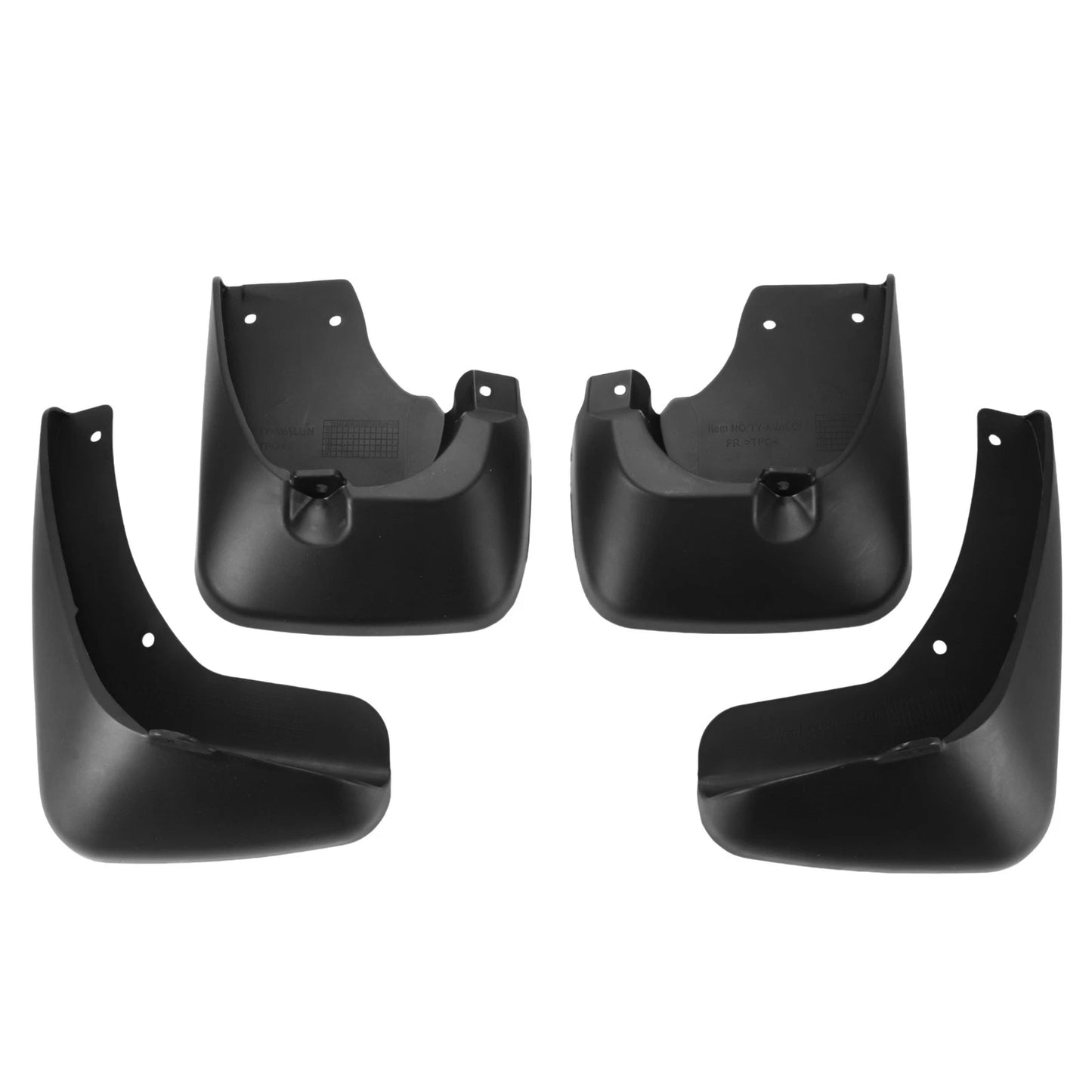 Set of 4 Mud Flaps Splash Guards for Toyota Avalon/Premio (2007–2011)