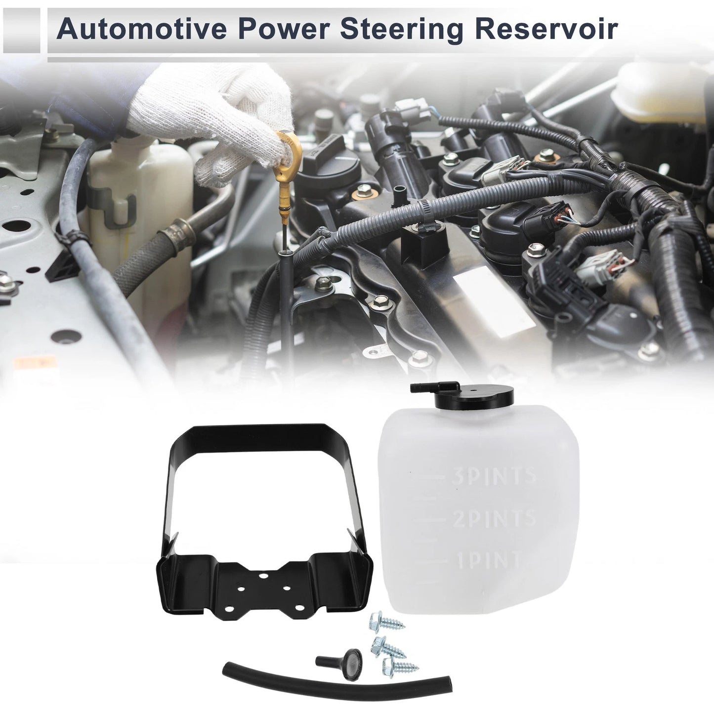 Power Steering Reservoir for Chevrolet Chevelle (1965–1969) 1 Pc