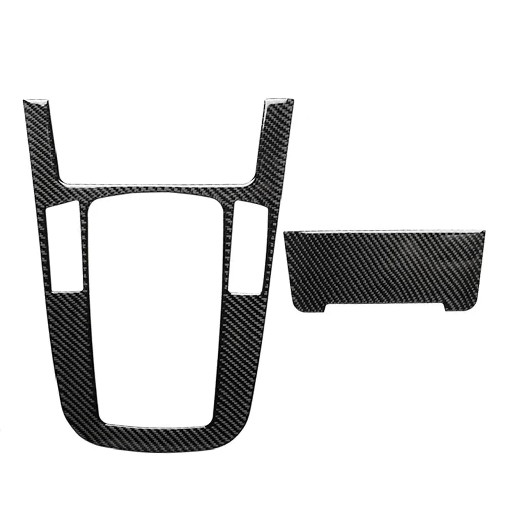 Carbon Fiber Center Console Gear Shift Panel Cover for Audi A4 S4 A5 SQ5 (2009-2023)