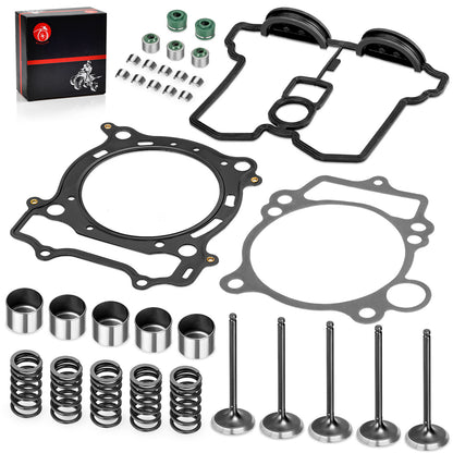 Intake Exhaust Valve Spring Gasket Kit for Yamaha WR450F YZ450F YFZ450 (2003–2009)