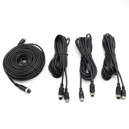 4CH Car DVR Video Recorder + 7" Monitor + 4 Night Vision Cameras for Truck Van Bus