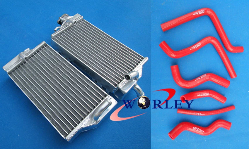 Aluminum Radiator and Hose for Honda CR125 CR125R (2002)