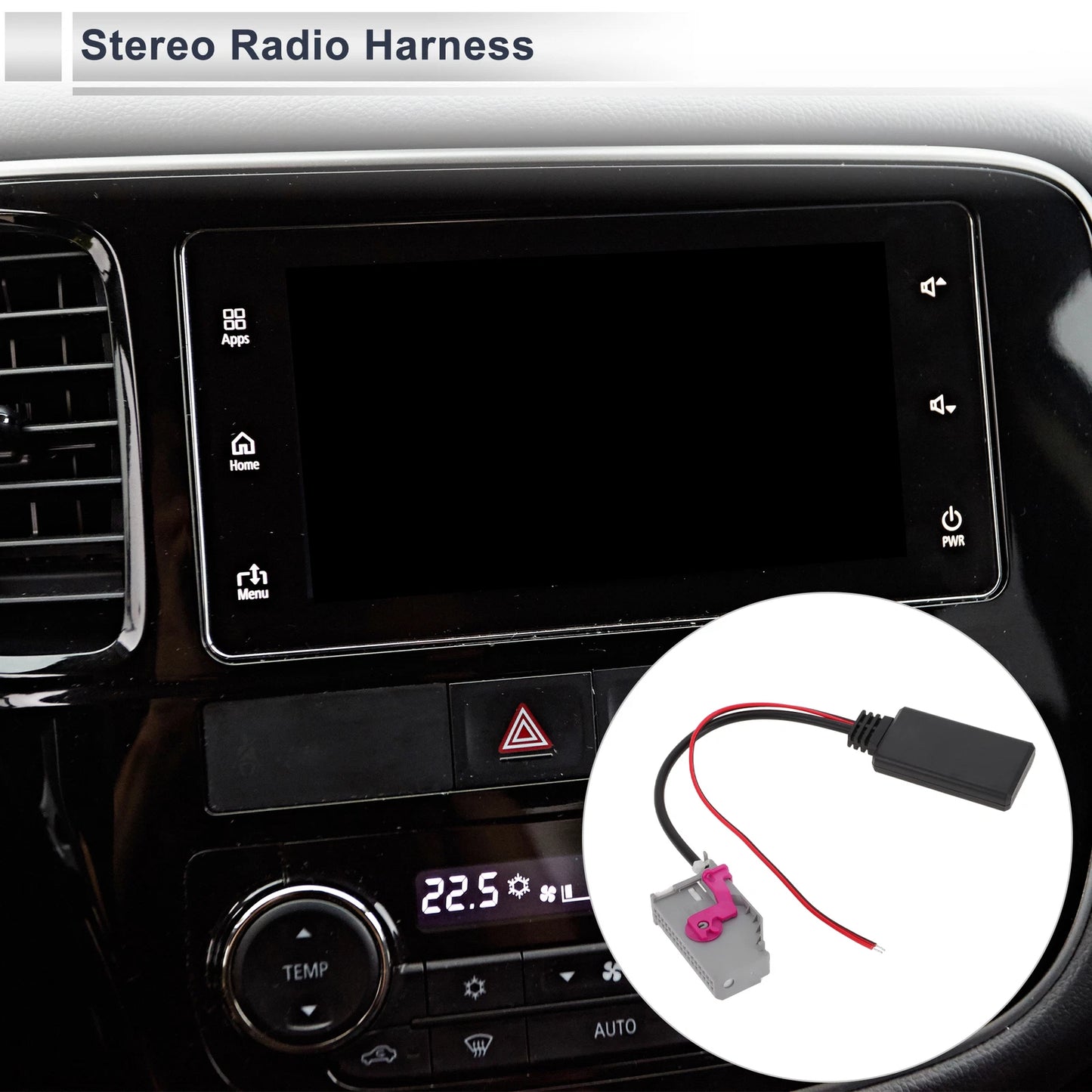 Bluetooth AUX Adapter Music Cable Stereo Radio Harness for Audi A3 (2013–2020)