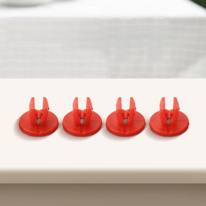 30 x Red Underbody Shield Nuts for Ford