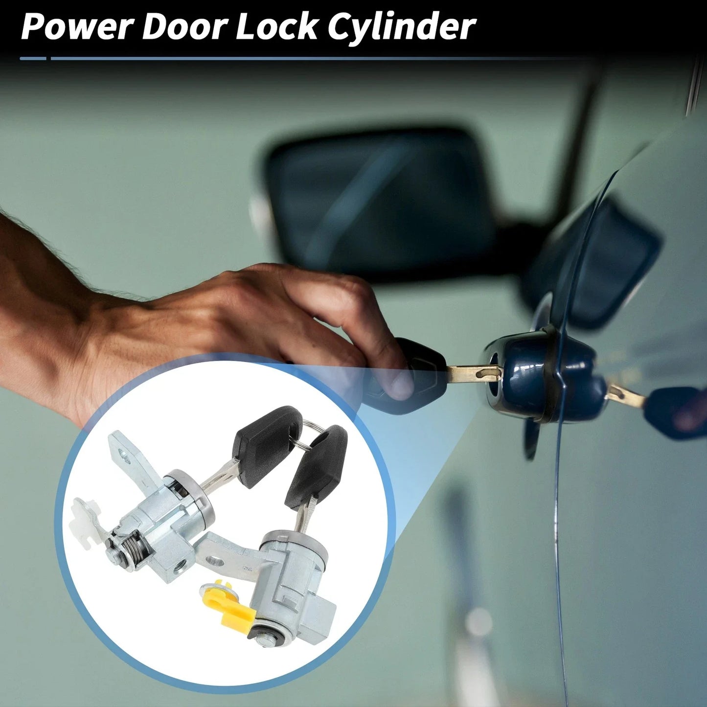 Ignition Switch Door Lock Cylinder for GMC Canyon & Chevy (2004-2012)