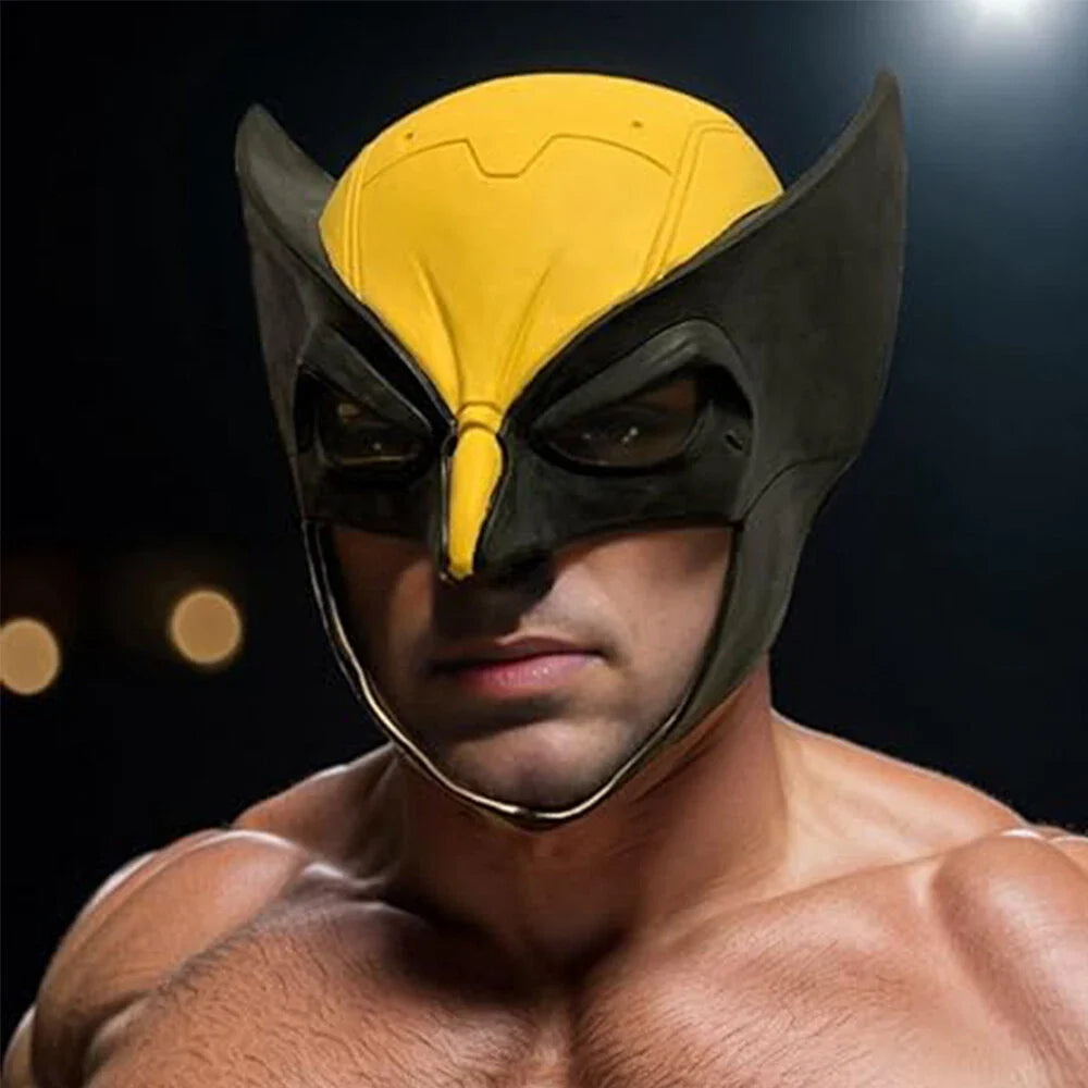 Wolverine Latex Mask Halloween Costume Prop for Adults & Kids