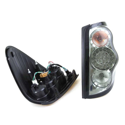 Rear LED Tail Lights Smoke Black for Mitsubishi L200 Triton ML MN 2006-2015