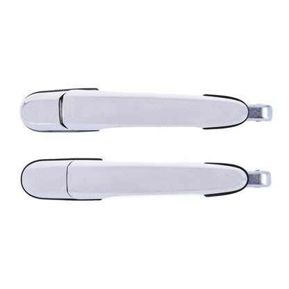 2pc Set Rear Outer Door Handle Chrome for Hyundai Tucson (2004–2010)