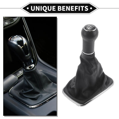 5 Speed Manual Gear Shifter Knob with Cover for VW Golf IV (1997–2005)