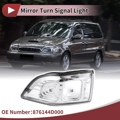 Front Left LED Mirror Turn Signal Light for Kia Sedona (2010–2014) No.876144D000