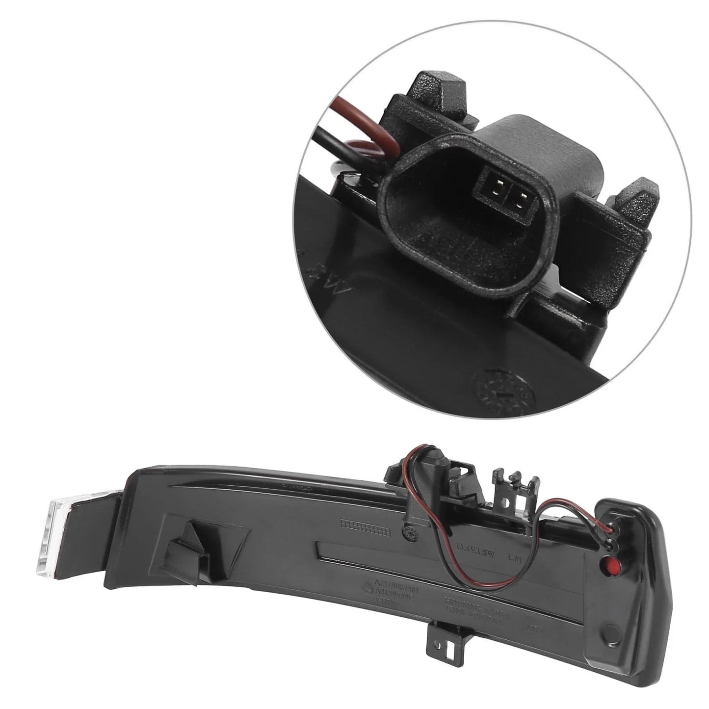 Door Mirror Turn Signal Indicator Light for Mercedes Benz W204 C204 W212 (2007-2015)