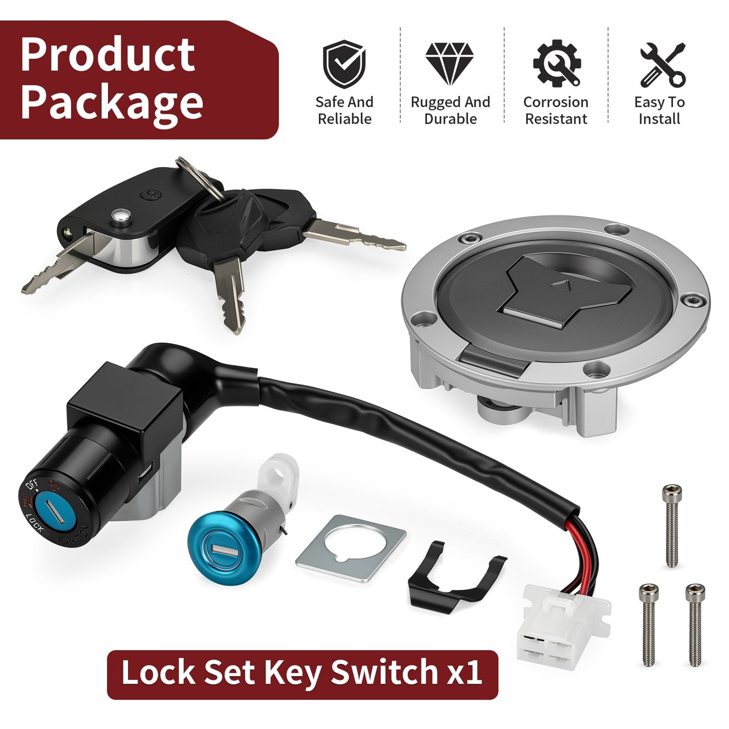 Lock Set Key Switch for Honda Grom 125 (2017–2024)