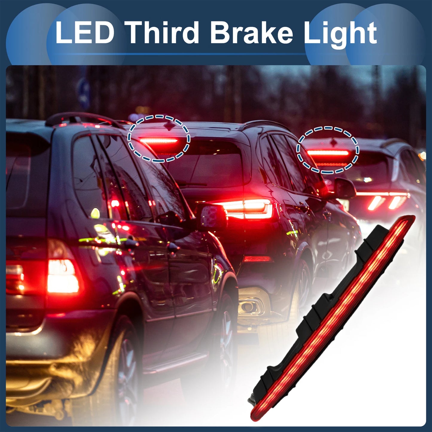 LED Third Brake Light for Mercedes Benz SLK Class W171 R171 (2004–2011)