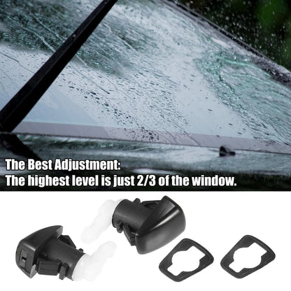 11pcs Front Windshield Washer Nozzle Kit for Dodge Durango (2011-2019)