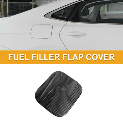 Fuel Tank Door Cap for Nissan Altima (2019–2025) Carbon Fiber Black