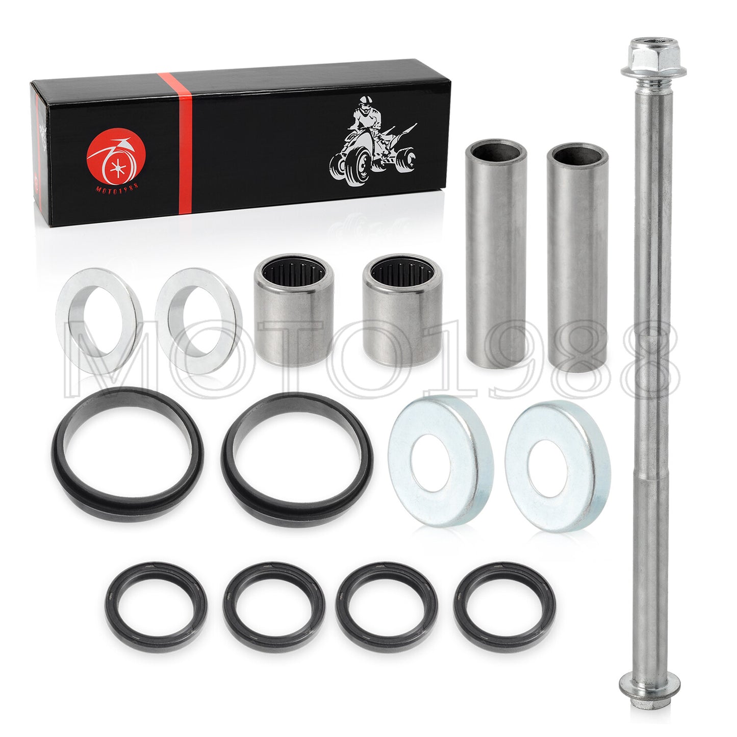 Swing Arm Bearing Seal Collar Pivot Bolt Kit for Honda TRX450R/TRX450ER (2004–2014)