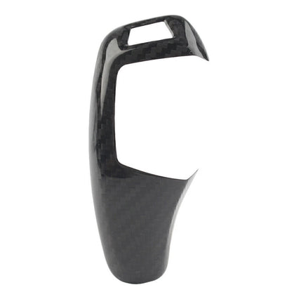 5X Carbon Fiber Look Steering Wheel Cover Trim for BMW 5 Series E60 E61 (2003–2010)