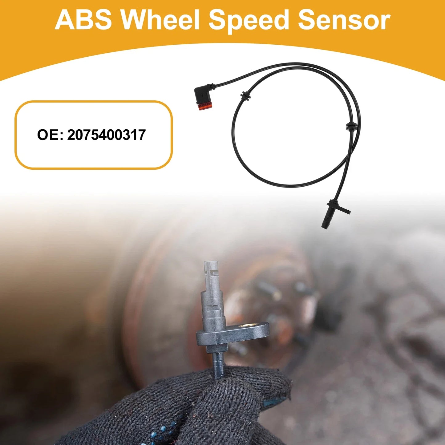 ABS Wheel Speed Sensor for Mercedes-Benz E550 (2007-2013)