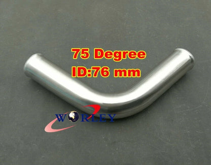3" Aluminum Turbo Intercooler Pipe for Universal Fit (76mm)