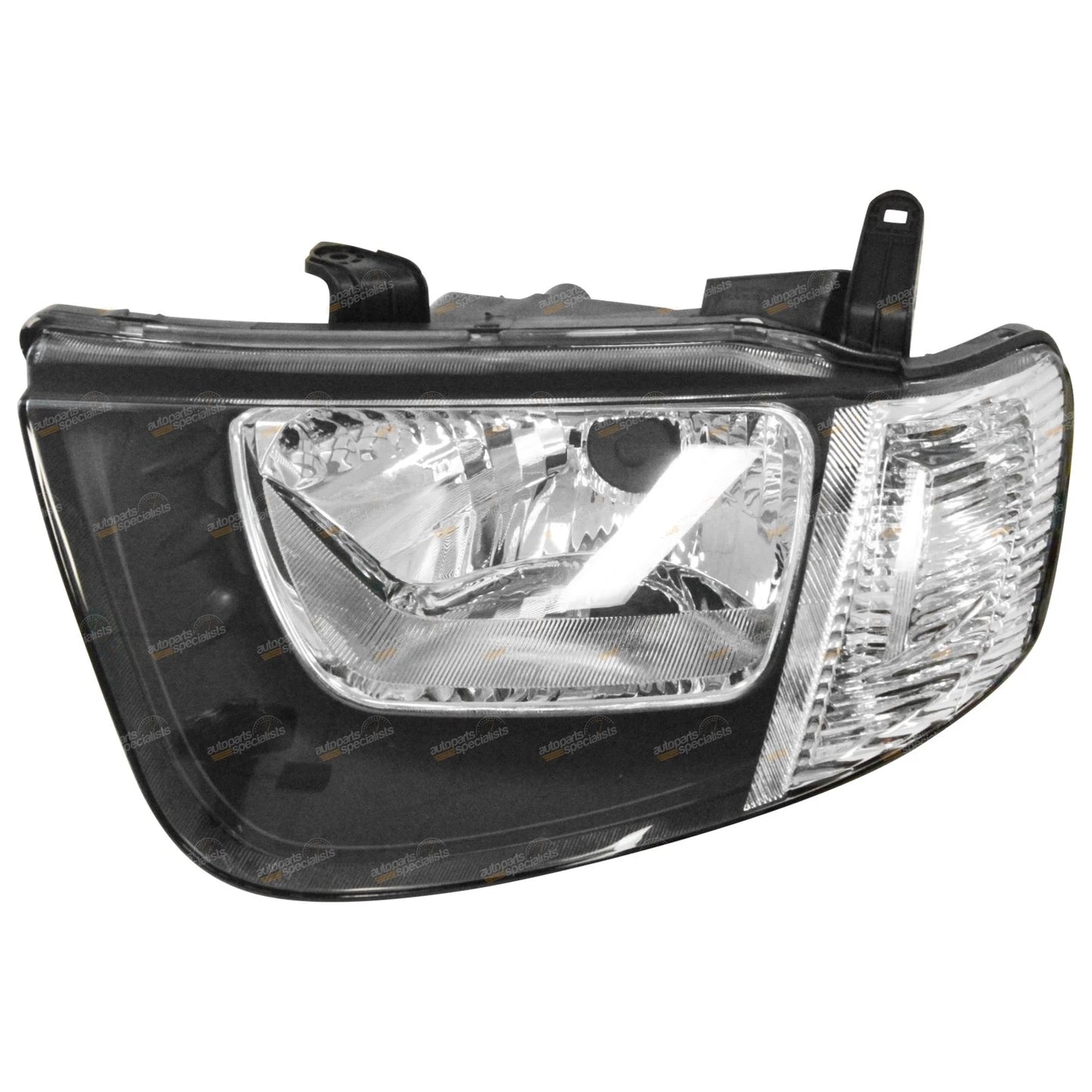 Headlight Pair with Clear Flasher for Mitsubishi Triton (2006–2009)