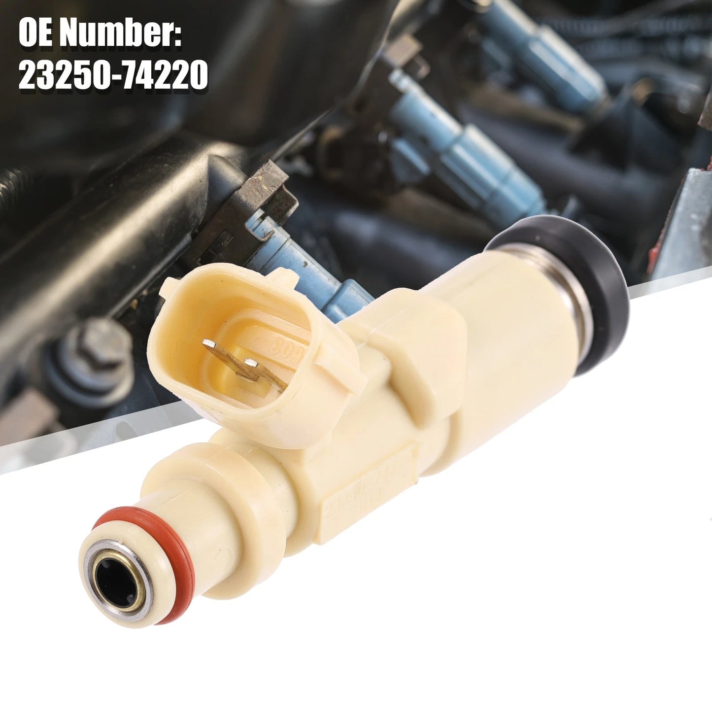Set of 4 Fuel Injectors for Toyota Altezza SXE10 3SGE (1998–2005) 23250-74220