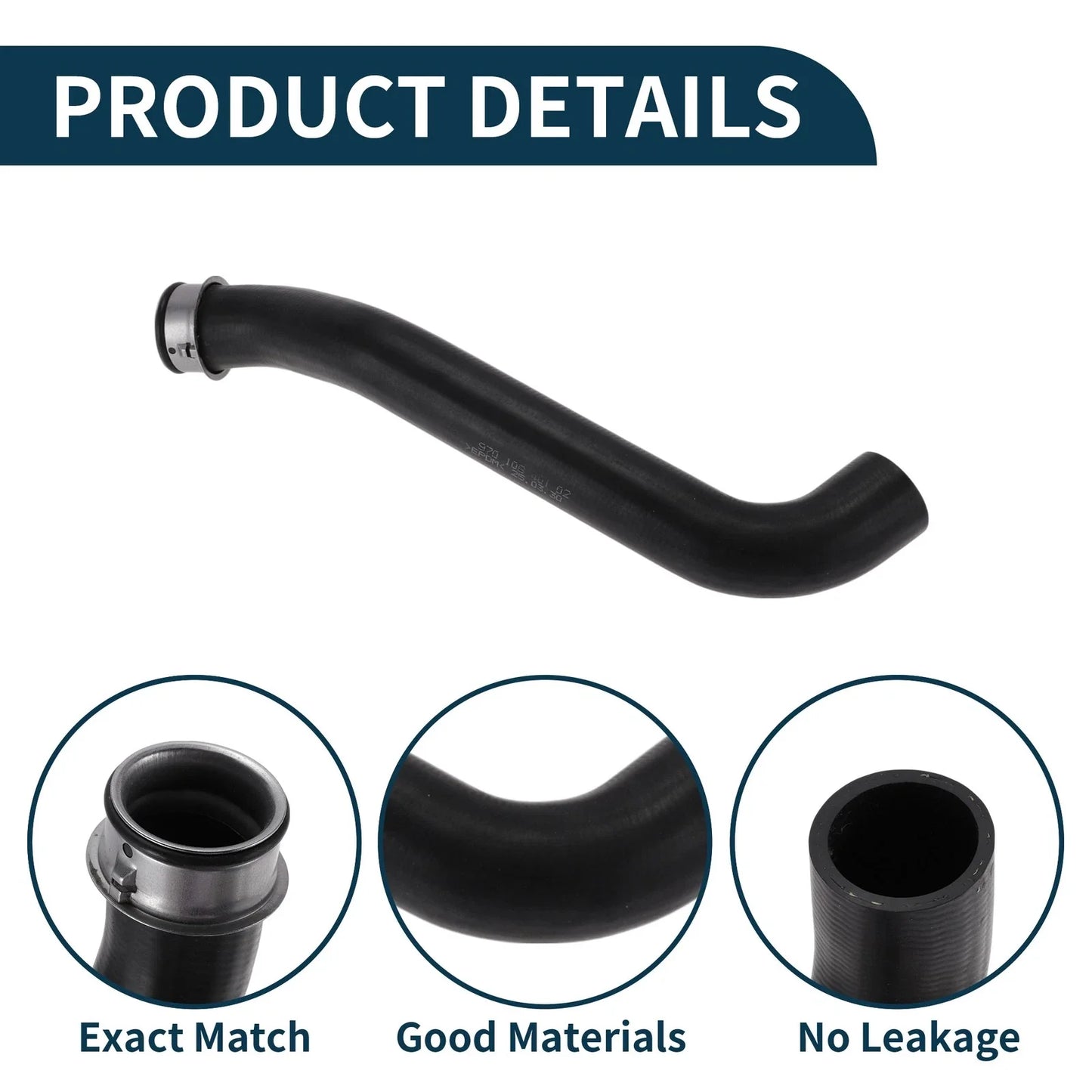 Radiator Hose for Porsche Panamera 2009-2016 Cooling Pipe