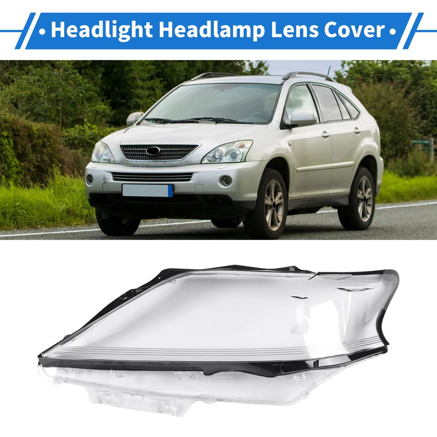 Headlight Lens Cover for Lexus RX350/RX450/RX270 (2012–2015)