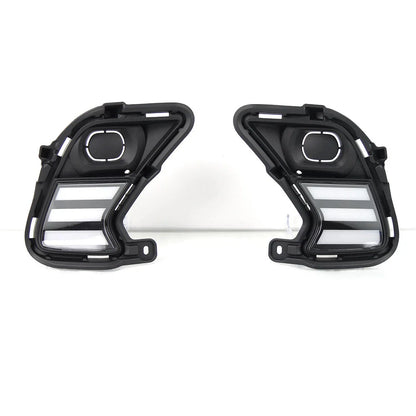 2-Color LED Front Bumper Daytime Running Light for Toyota Grand Highlander