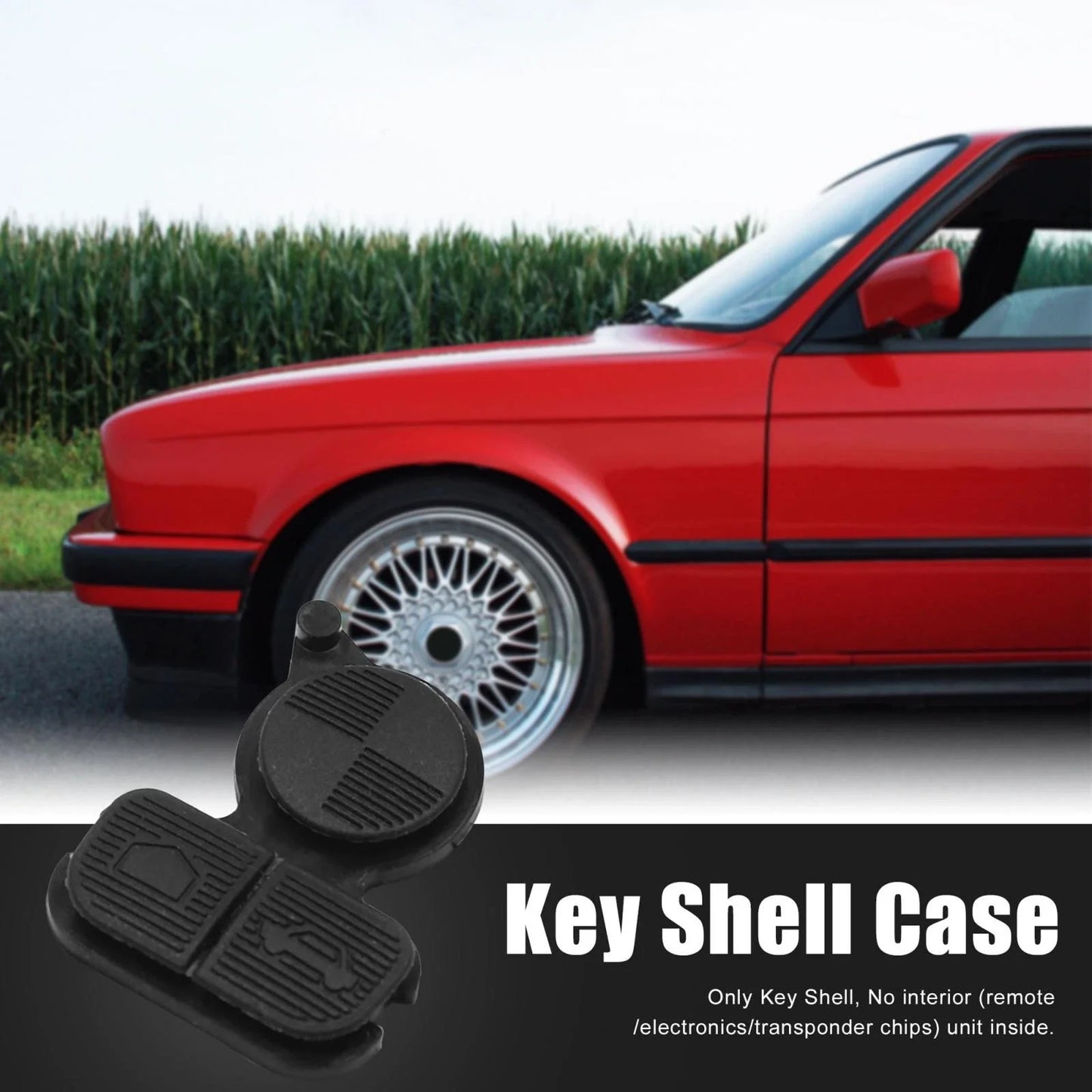 Key Fob Shell Case for BMW 3/5/7 Series (E38/E39/E36/Z3/Z4/Z8/X3) Key Button