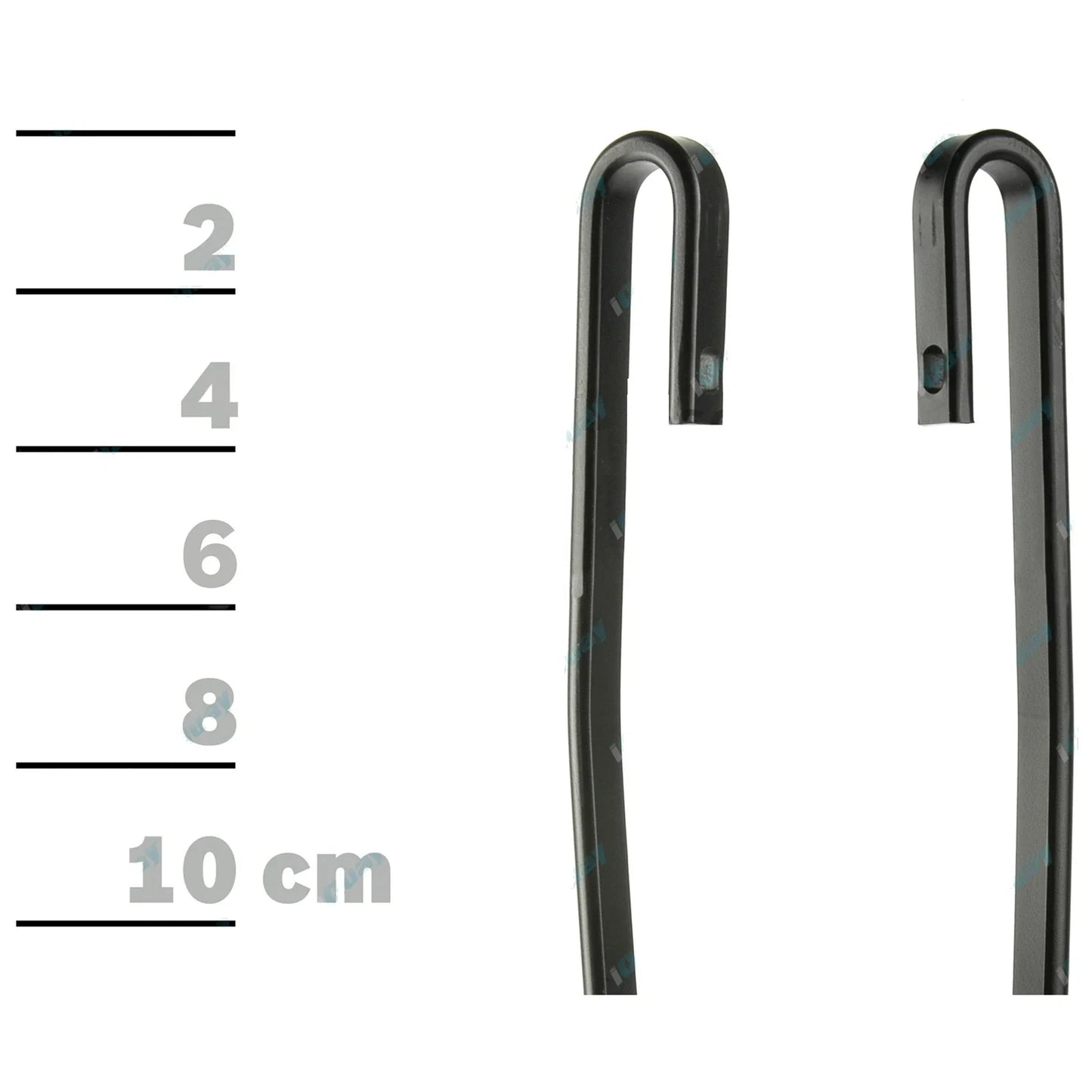 Front Pair Bosch Aerotwin Wiper Blades for Nissan Urvan E23 Van 1982-1986