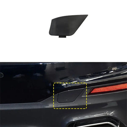 Unpainted Rear Tow Hook Cover for BMW 5 Series G30 G38 M Sports (2017-2023)