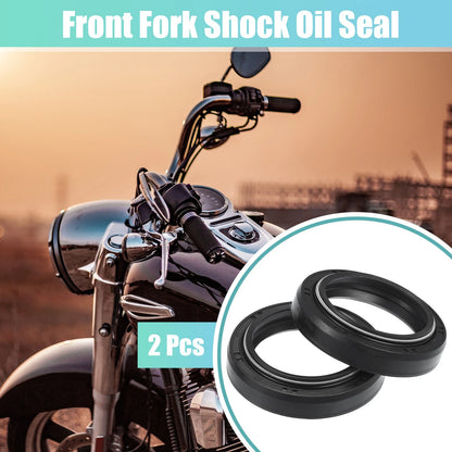 2X 33mmx45mm Front Fork Shock Oil Seal for Yamaha YZF-R125 (2008–2014)