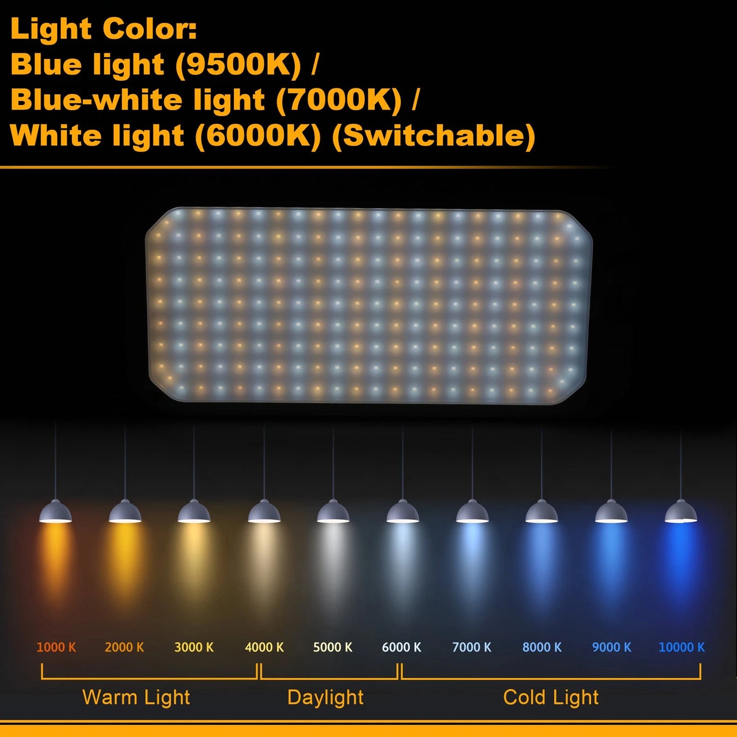 Lamp Bead for Car Interior Lighting (1 Pc) - Blue/Blue-White/White