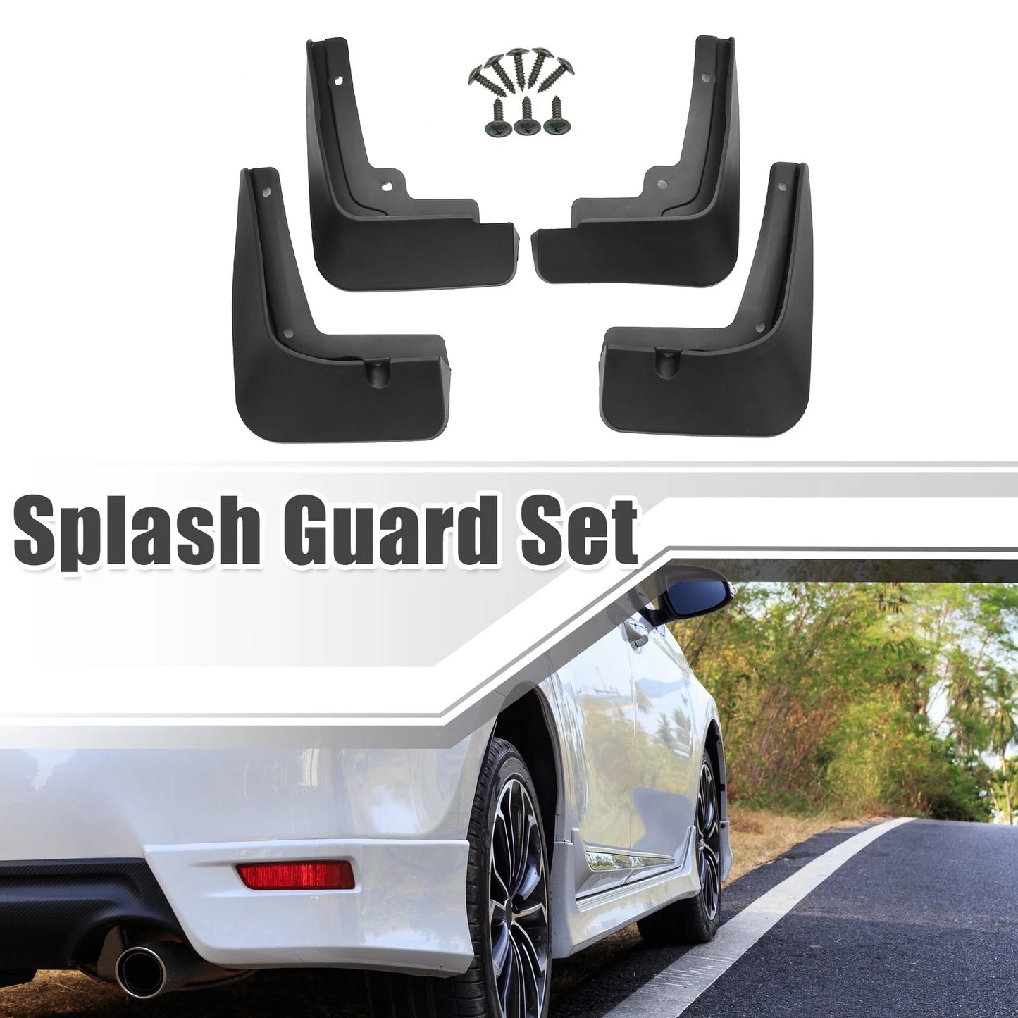 Set of 4 Wheel Fender Protection for Hyundai Tucson (2016–2023)