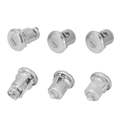 Door Lock Cylinder Set with 2 Keys for Buick, Chevy, Pontiac (2000-2005)