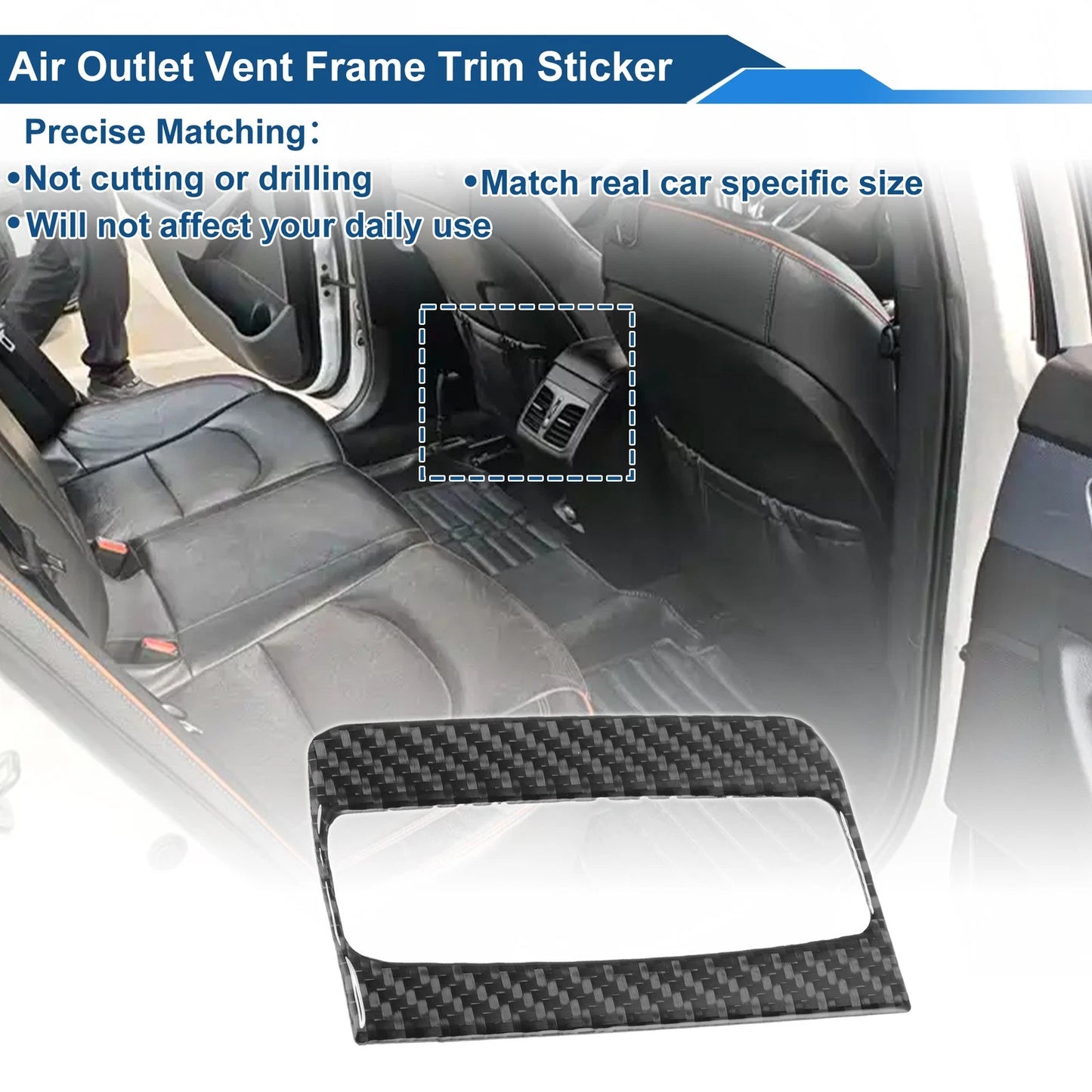 Air Condition Outlet Vent Trim Cover Frame for Hyundai Sonata (2011–2014)
