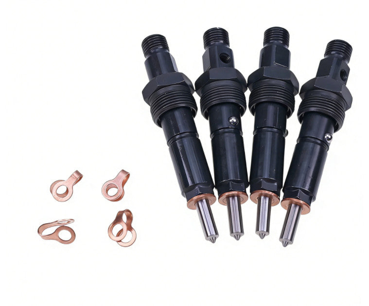 Set of 4 Fuel Injectors for Case 650K 750K 850K 580M 580SM 580SM TX1055