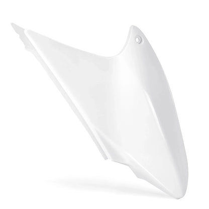 White Right Side Number Plate Cover for Honda CRF230F (2004–2009)