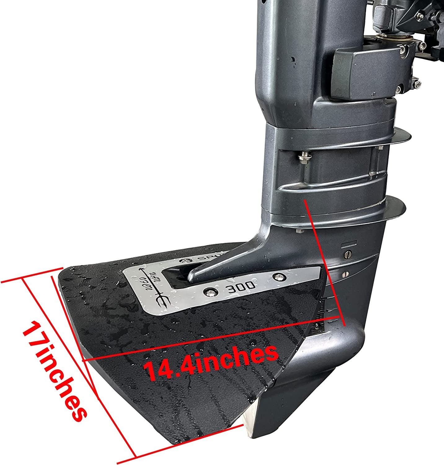 Sport 300 Black Hydrofoil for Outboard Sterndrive Engines (40-350 HP)