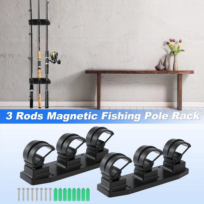 2X Fishing Pole Rack for Universal Use (2010–2023)