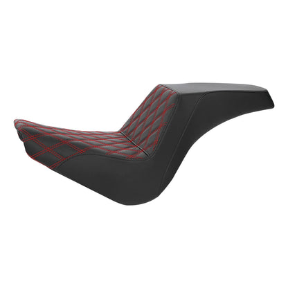 Black Driver Passenger Seat for Harley Softail Street Bob FXBB (2018-2025)