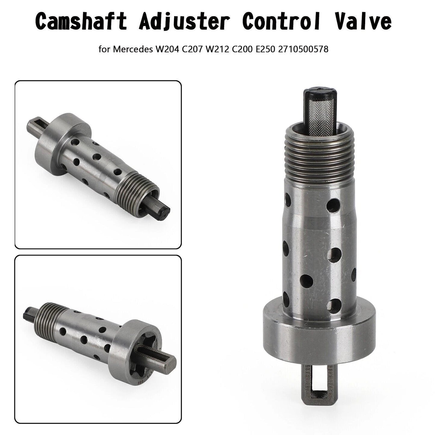Camshaft Adjuster Control Valve for Mercedes W204 C207 W212 C200 (2007–2015) 2710500578
