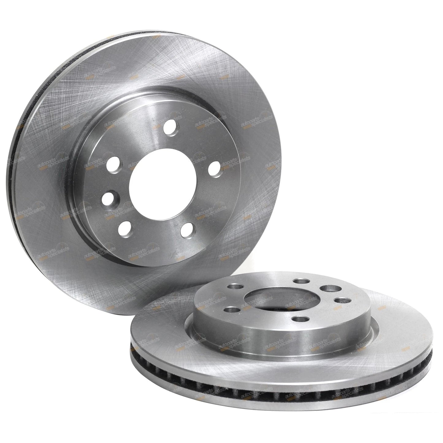 Front Disc Rotors + Brake Pads for VW Amarok 2H (2011–2017) RWD 4X4