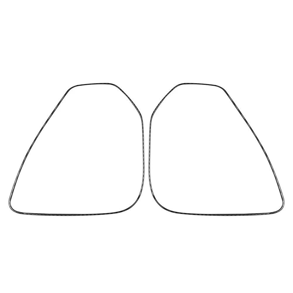 Set of 4 Interior Water Cup Holder Mat Cover Trim for Jeep Wrangler JK (2007–2017)
