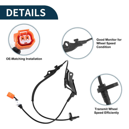 ABS Wheel Speed Sensor No. 57455-SDA-A02 for Honda Accord (2003–2007)